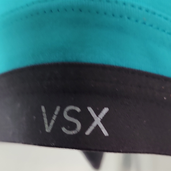 VSX Teal and Black Sports Bra - Picture 6 of 7
